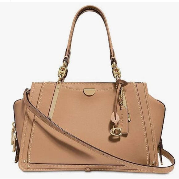 Coach Dreamer Bag NWT in Beechwood/Gold - Picture 1 of 14